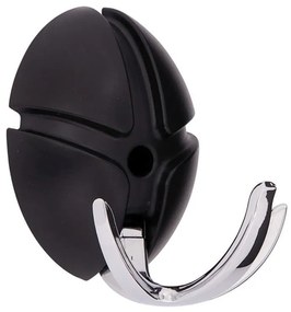 Czarny haczyk ścienny Tick – Spinder Design