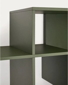 Zielony modułowy system półek 80x80x25 cm Ina – Kave Home