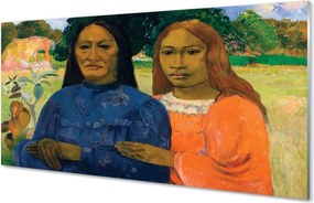 Panel nad Blat Kuchenny Dwie Kobiety - Paul Gauguin