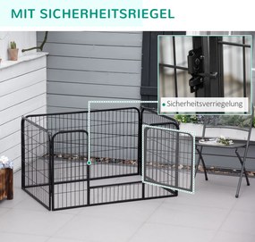 PawHut Wybieg dla szczeniąt, wybieg, kojec, ogrodzenie dla szczeniąt, 70 x 80 cm