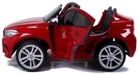 Auto na akumulator nowe bmw x6m czerwone lakierowane