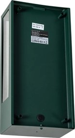 Lampa ścienna zewnętrzna ciemnozielona z czujnikiem zmierzchu IP44 - Rotterdam