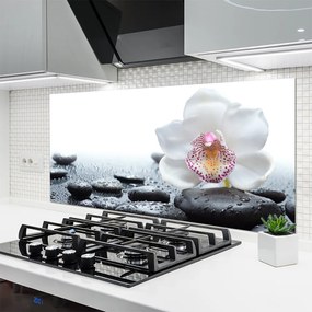 Panel Szklany Malarska Interpretacja Storczyka