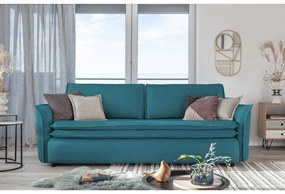 Turkusowa rozkładana sofa Miuform Charming Charlie