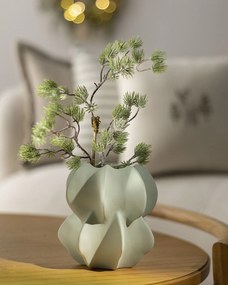 Wazon Petal Green 15x17 cm