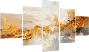 Obraz - Złota tekstura (125x70 cm)