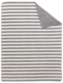 Koc Cosy Home 150x200cm Gray Stripes