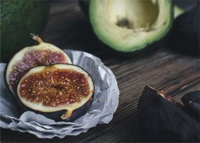 Obraz fig i awokado (70x50 cm)