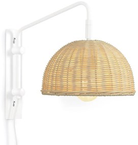 Rattanowy kinkiet ø 23 cm Damila – Kave Home