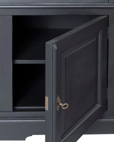 Kredens Brighton 204x56x217cm black