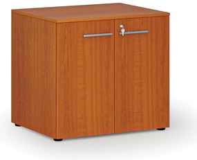 Szafa biurowa z drzwiami PRIMO WOOD, 800 x 640 x 735 mm, wiśnia