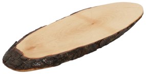Ozdobna duża deska do serwowania potraw z olchy, deska dekoracyjna, deska kuchenna, półmisek, akcesoria kuchenne, 35 cm, KESPER