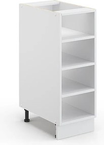 Półka kuchenna biały 30x50x82 fame-line