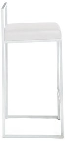 Białe hokery zestaw 2 szt. 88 cm Dodo – Tomasucci