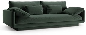 Ciemnozielona sofa 220 cm Torino – Micadoni Home