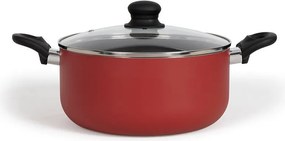 Rondel Aluminium 24cm Nieprzywierający Livoo MEP150R Czerwony - Wszystkie źródła ciepła, w tym indukcja