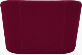 Sofa CLUB tapicerowana : Kolor tkaniny - VELVET - MG31, Typ tkaniny - Velvet