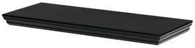 Półka ścienna P-024, matowy czarny, 60 cm