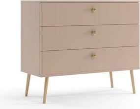 Komoda z szufladami 100 cm MACCHIATO boho styl do sypialni pokoju salonu