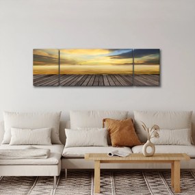 Obraz - Molo z widokiem (170x50 cm)