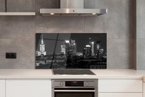 Panel Szklany Światła Warszawskiej Metropolii