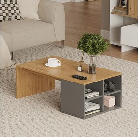 Stolik kawowy antracyt 90x50x33.6 kivo