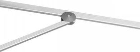 Doppler ALU EXPERT Teleskop parasol ogrodowy 400 cm antracyt