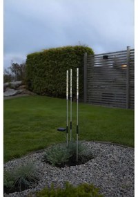 Zestaw 3 ogrodowych solarnych dekoracji świetlnych LED Star Trading Bubbly, wys. 83 cm