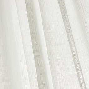 Zasłona na taśmie marszczącej półprzezroczysta ecru 140 x 280 cm 1 szt.
