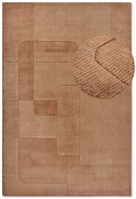 Dywan wełniany Villeroy &amp; Boch Charlotte odcienie brązowego 120 cm x 170 cm