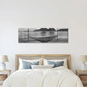 Obraz - Hamak na plaży (170x50 cm)