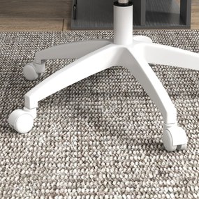 Vinsetto Fotel biurowy ergonomiczny obrotowy różowy z regulacją wysokości i funkcją kołysania | Aosom PL