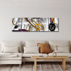 Obraz abstrakcji (170x50 cm)
