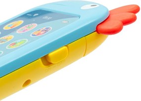 Baby Mix Telefon dla dzieci Papuga niebiesky, 8 x 14 x 2 cm