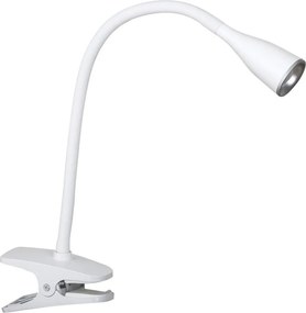 Rabalux 4196 - Lampa biurkowa LED z klipsem JEFF LED/4,5W/230V biała