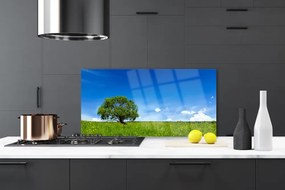 Panel Kuchenny Zielony Pejzaż Parkowy