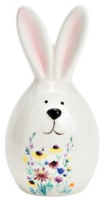 Zajączek z białej porcelany BUNNY FLOWER