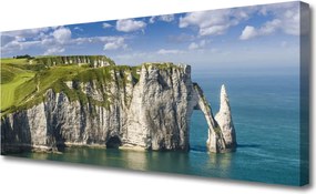 Obraz canvas Majestatyczny Klif nad Morzem