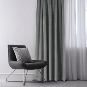 Antracytowa zasłona 200x270 cm Vila – Homede