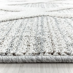 Dywan nowoczesny 3D La Casa romby kremowy 280 cm x 370 cm