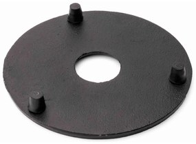 Czarna żeliwna podstawka pod czajnik Bredemeijer Jing, ⌀ 13,4 cm