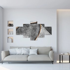 Obraz - Abstrakcja w betonie (125x70 cm)