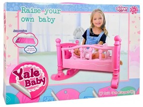 Woopie royal kołyska dla lalek różowa