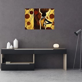 Obraz artystycznego malarstwa starożytnego (70x50 cm)