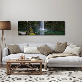 Obraz wodospadów (170x50 cm)