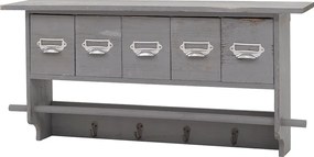 Szatnia MCW-C49,  shabby look, szary