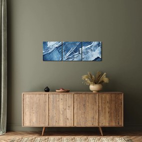 Obraz - Szczegół obrazu (z zegarem) (90x30 cm)
