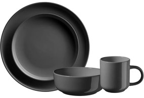Mäser 16-częściowy zestaw jadalny ALENIA, szary