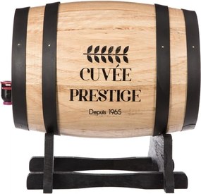 Beczka na wino z dozownikiem, drewniana baryłka, 5,5 L