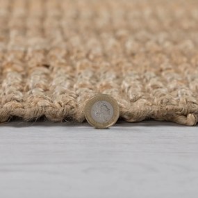 Chodnik z juty tkany ręcznie 60x150 cm Jute Boucle – Flair Rugs